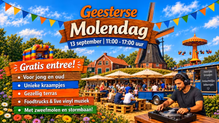 Molendag zondag 13 september